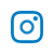 Instagram Icon White Circle Blue Logo